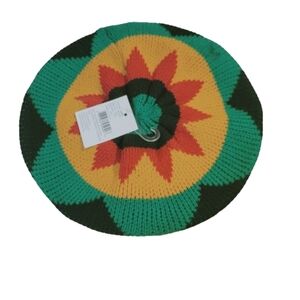 Colorful Knit Beret costume halloween